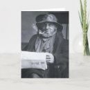 Recherche de barbu vœux cartes 19ème