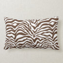 Search for brown zebra pillows Wild