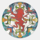 Recherche de lion héraldique autocollants Pour tous