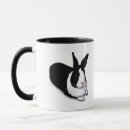 Search for black and white rabbit mugs Pet