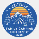 Search for summer vacation stickers Camping