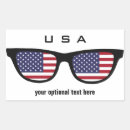 Recherche de drapeau états unis autocollants Cool