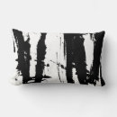 Search for black and white abstract pillows Minimalist
