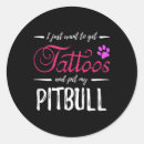 Search for funny pitbull stickers Watercolor tattoos