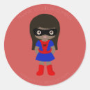 Search for superhero girl stickers Birthday