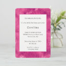 Recherche de fourrure invitations Rose