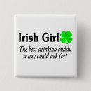 Recherche de une fille irlandaise badges L'irlande