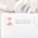 Search for koala bear return address labels Pink