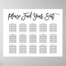 Search for chic wedding seating charts Typography