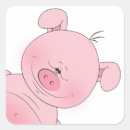 Search for happy pink pig stickers Funny