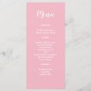 Search for cute wedding menus Elegant