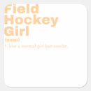 Search for hockey girl stickers Field