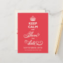 Search for keep calm save the dates Classic