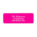 Search for trendy return address labels Bold