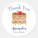 Search for pancake party stickers Blue