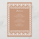 Search for bridal shower menus Boho