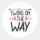 Search for twin pregnancy stickers Cute