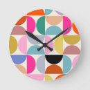 Search for midcentury clocks Colorful