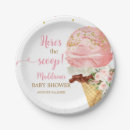 Search for ice cream paper plates Pink