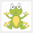 Recherche de petite grenouille autocollants Pour enfants