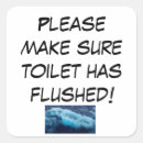 Search for restroom stickers Toilet