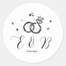 Recherche de bagues autocollants Minimaliste