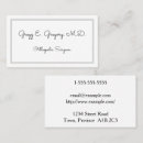 Recherche de fantaisie cartes visite Simple