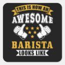 Search for barista stickers Cafe