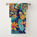 Search for tiger bath towels Floral