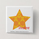 Search for damask square buttons Orange yellow