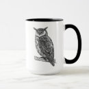 Search for owl mandala mugs Zen doodle style