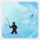 Search for flying fish stickers Fisherman