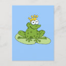 Recherche de prince grenouille cartes postales Dessin