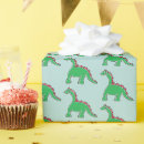 Recherche de brontosaure papier cadeau Dinosaure