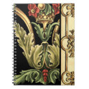 Search for floral border notebooks Decorative