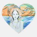 Recherche de oiseaux de mer autocollants Aquarelle