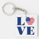 Search for love usa keychains America