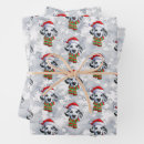Search for dalmatian christmas wrapping paper Santa