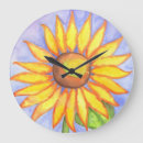 Search for sunflower kitchen clocks Floral