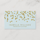 Search for light blue business cards Gold
