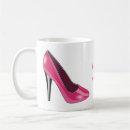 Search for pink high heel mugs Cute