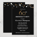 Search for gold 60th birthday invitations Milestone