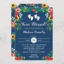 Search for blessing baby shower invitations Blue