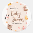 Search for rustic country baby shower stickers Farm animals