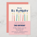 Search for funny 2nd birthday invitations Girl