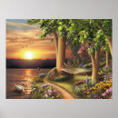 Recherche de lac cygne posters Coucher de soleil