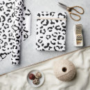Recherche de léopard blanc papier cadeau Léopard des neiges