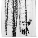 Search for white birch shower curtains Black