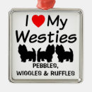 Recherche de westie ornements West highland white terrier