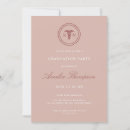 Recherche de rn graduation invitations Rose